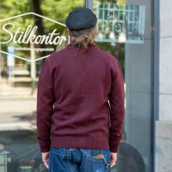 GRP Shawl Collar Cardigan Bordeaux><noscript><img width=