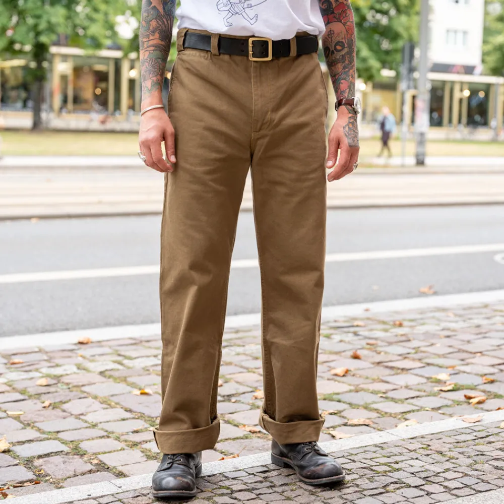 Freenote Cloth Shifter Pants Khaki> Hosen