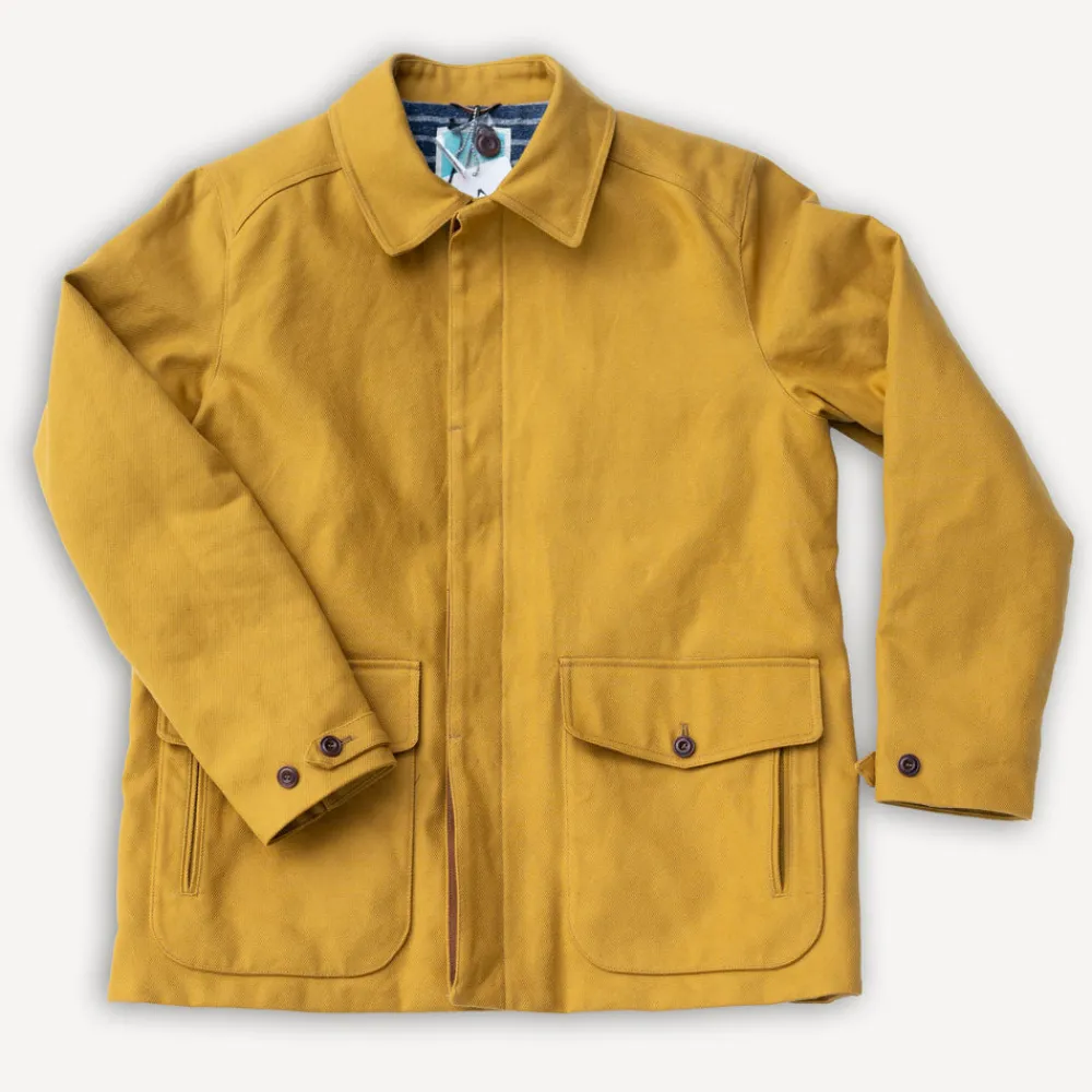 Hidden Aces Sisyphos Rugged Twill-Jacket Kurkuma> Jacken