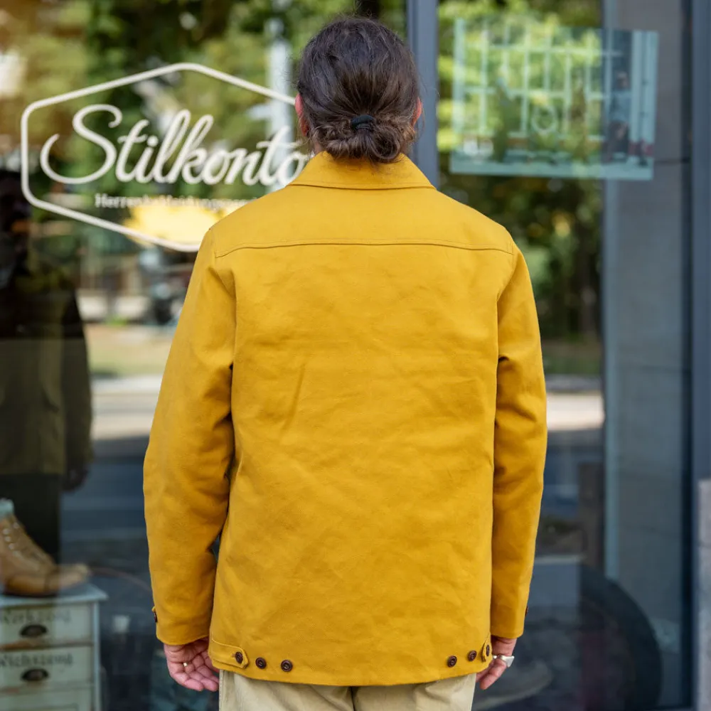 Hidden Aces Sisyphos Rugged Twill-Jacket Kurkuma> Jacken