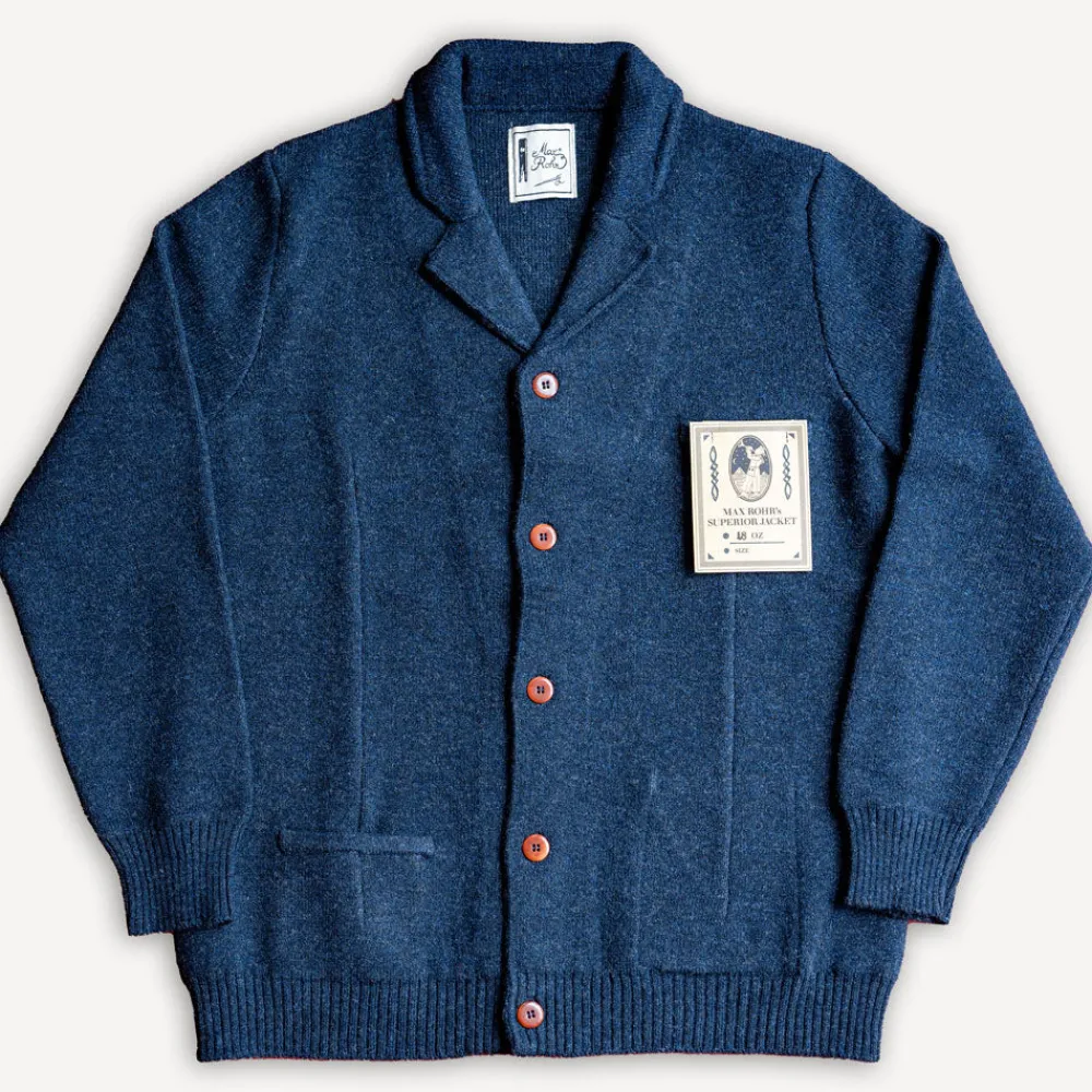 GRP Strickjacke Max 3 18 Oz. Blue> Jacken