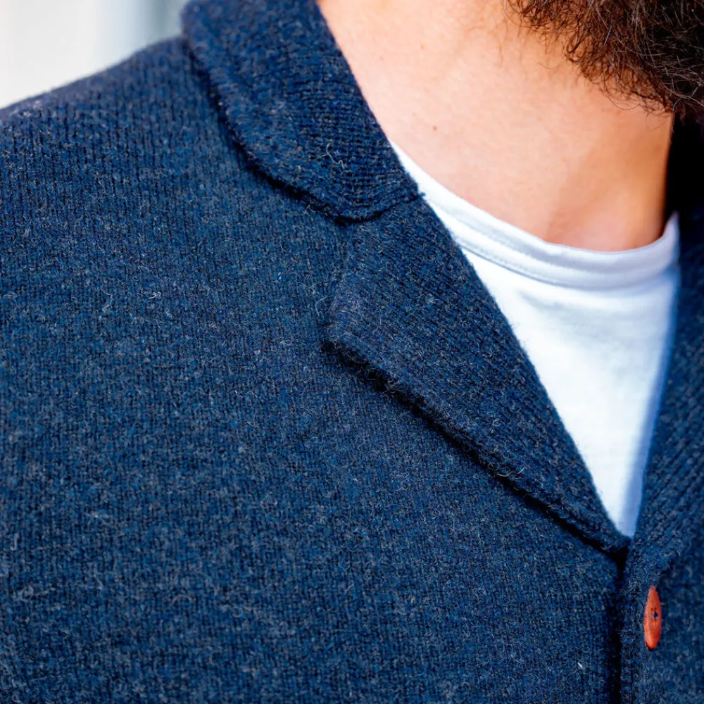 GRP Strickjacke Max 3 18 Oz. Blue> Jacken