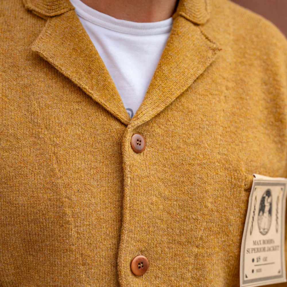 GRP Strickjacke Max 3 18 Oz. Ocker> Jacken