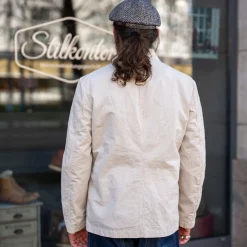 1st PAT-RN Thompson Utility Blazer T1US/Slub Natural><noscript><img width=