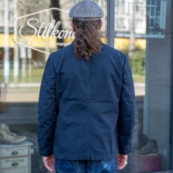 1st PAT-RN Thompson Utility Blazer T1US/Slub Navy><noscript><img width=