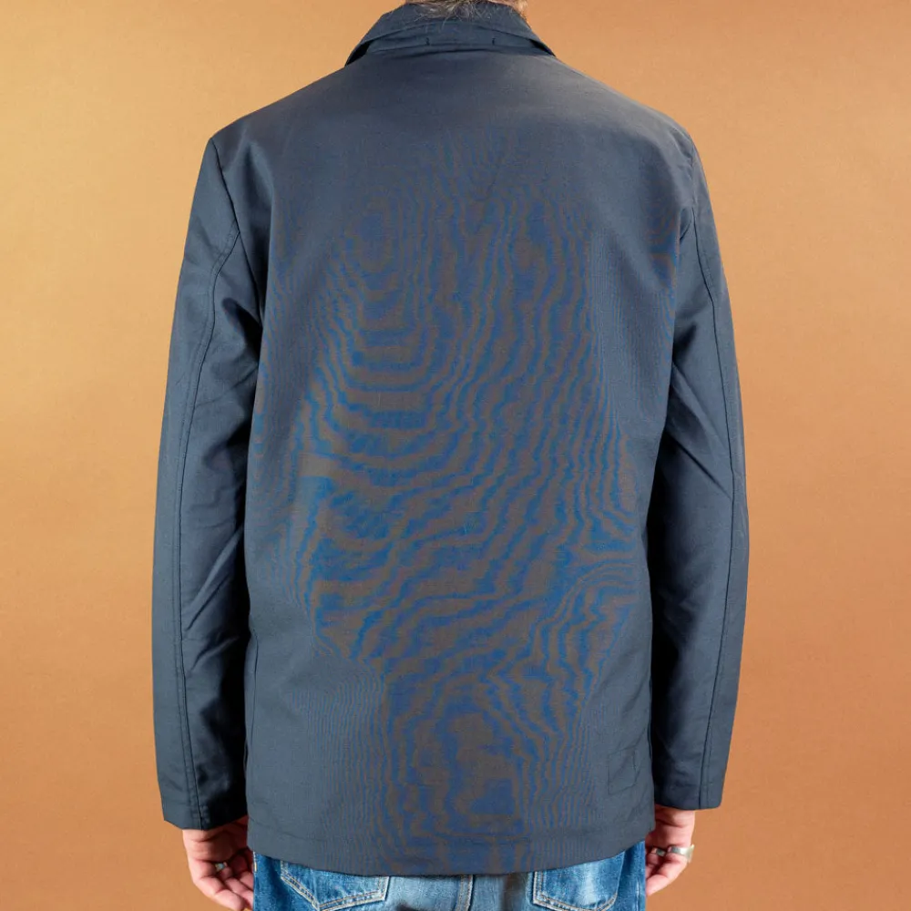 Universal Works Three Button Jacket Tropical Suiting Navy> Jacken