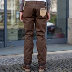 Freenote Cloth Trabuco Classic Straight 15oz Brown><noscript><img width=