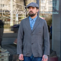 Universal Works Two Button Jacket Tropical Suiting Grey> Jacken