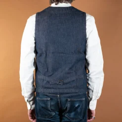 Japan Blue Urban Vest Indigo><noscript><img width=
