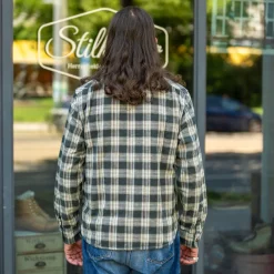 Freenote Cloth Wells Shirt Forest Plaid> Hemden