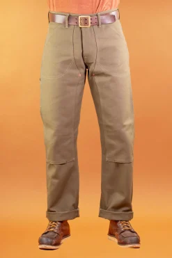 Indigofera Wendell Pants Canvas Moss> Hosen