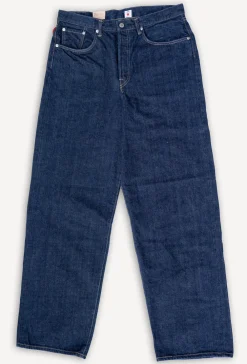 Edwin Wide Pant Kurabo Red Selvedge 14oz Blue Rinsed> Hosen
