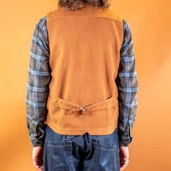 Hen´s Teeth Wool Vest Duck Brown><noscript><img width=