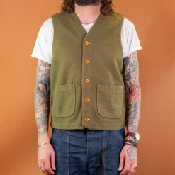 Hen´s Teeth Wool Vest Green> Westen