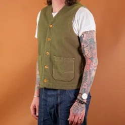 Hen´s Teeth Wool Vest Green> Westen